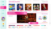 Walk This Way (Extreme Version) on the Just Dance 2020 menu