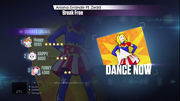 Just Dance 2015 routine selection screen