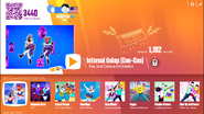 Infernal Galop (Can-Can) on the Just Dance Now menu (2017 update, computer)