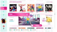 Happy on the Just Dance 2020 menu