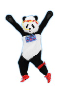 Promotional coach (Panda)