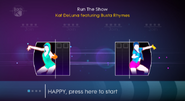 Just Dance 4 coach selection screen (Wii/PS3/Wii U)