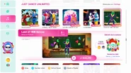 Land Of 1000 Dances on the Just Dance 2020 menu