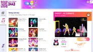 Daddy (Father/Son Version) on the Just Dance Now menu (computer)