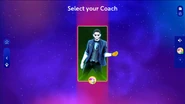 Just Dance 2025 Edition coach selection screen