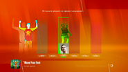 Just Dance 2018 coach selection screen