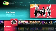 No Control on the Just Dance 2017 menu