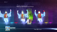 Just Dance 2016 coach selection screen