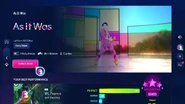 Just Dance 2023 Edition info screen