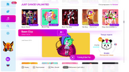 Boom Clap on the Just Dance 2019 menu