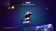 Just Dance 2014 coach selection screen (controller)