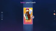 Just Dance 2023 Edition coach selection screen