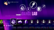 Dance Lab in the Just Dance 2018 menu