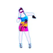 Just Dance 4 album coach