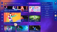 Rabiosa (Latin Fitness Version) on the Just Dance 2025 Edition menu