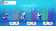 Just Dance 2022 coach selection screen