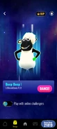 Just Dance Now coach selection screen (2024 update, phone)