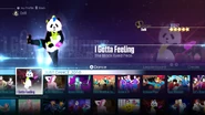 I Gotta Feeling on the Just Dance 2016 menu (8th-gen)