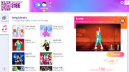 Lump no menu do Just Dance Now (Atualização de 2020, computador)