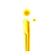 Solo pictogram with a more yellowish body (Ninja Re Bang Bang)