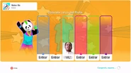 Just Dance 2020 coach selection screen (Classic)