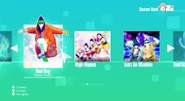 bad guy on the Just Dance 2020 menu (Wii)