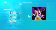 Pantalla de selección de rutina de Just Dance 2019 (Séptima generación)