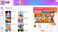 Get Get Down on the Just Dance Now menu (computer)