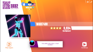 Just Dance Now scoring screen (updated)