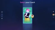 Just Dance 2023 Edition coach selection screen