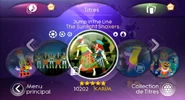 Jump in the Line on the Just Dance 3 menu (Wii)