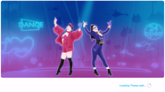 Just Dance 2022 loading screen