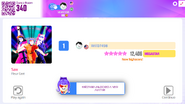 Just Dance Now scoring screen (2020 update)