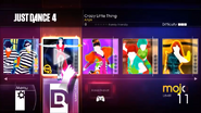 Álbum do Just Dance 4 (Xbox 360)
