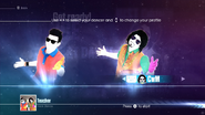 Just Dance 2016 coach selection screen (8th-gen, controller)