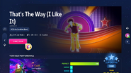 Just Dance 2023 Edition info screen