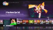 You Never Can Tell on the Just Dance 2017 menu