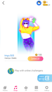 Just Dance Now coach selection screen (2020 update, phone)