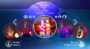 Jump on the Just Dance: Greatest Hits menu (Wii)