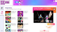 Kissing Strangers (Charleston Version) on the Just Dance Now menu (2020 update, computer)