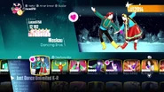 Moskau on the Just Dance 2018 menu