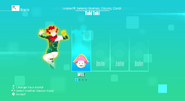 Just Dance 2020 coach selection screen (Wii)