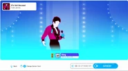 Just Dance 2021 coach selection screen (controller)