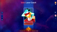 Just Dance 2024 Edition coach selection screen (updated)