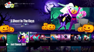 Halloween-themed Song Selection Menu