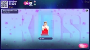 Just Dance Now coach selection screen (2024 update, computer)