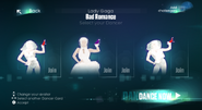 Just Dance 2015 coach selection screen (Classic, controller)