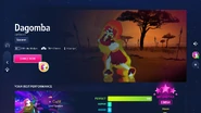 Just Dance 2023 Edition info menu