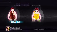 Just Dance 2017 coach selection screen (controller)