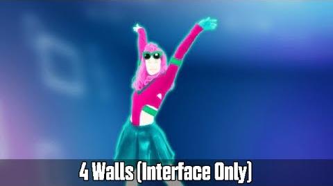 Just Dance Vitality School - 4 Walls Gameplay (Interface Only)